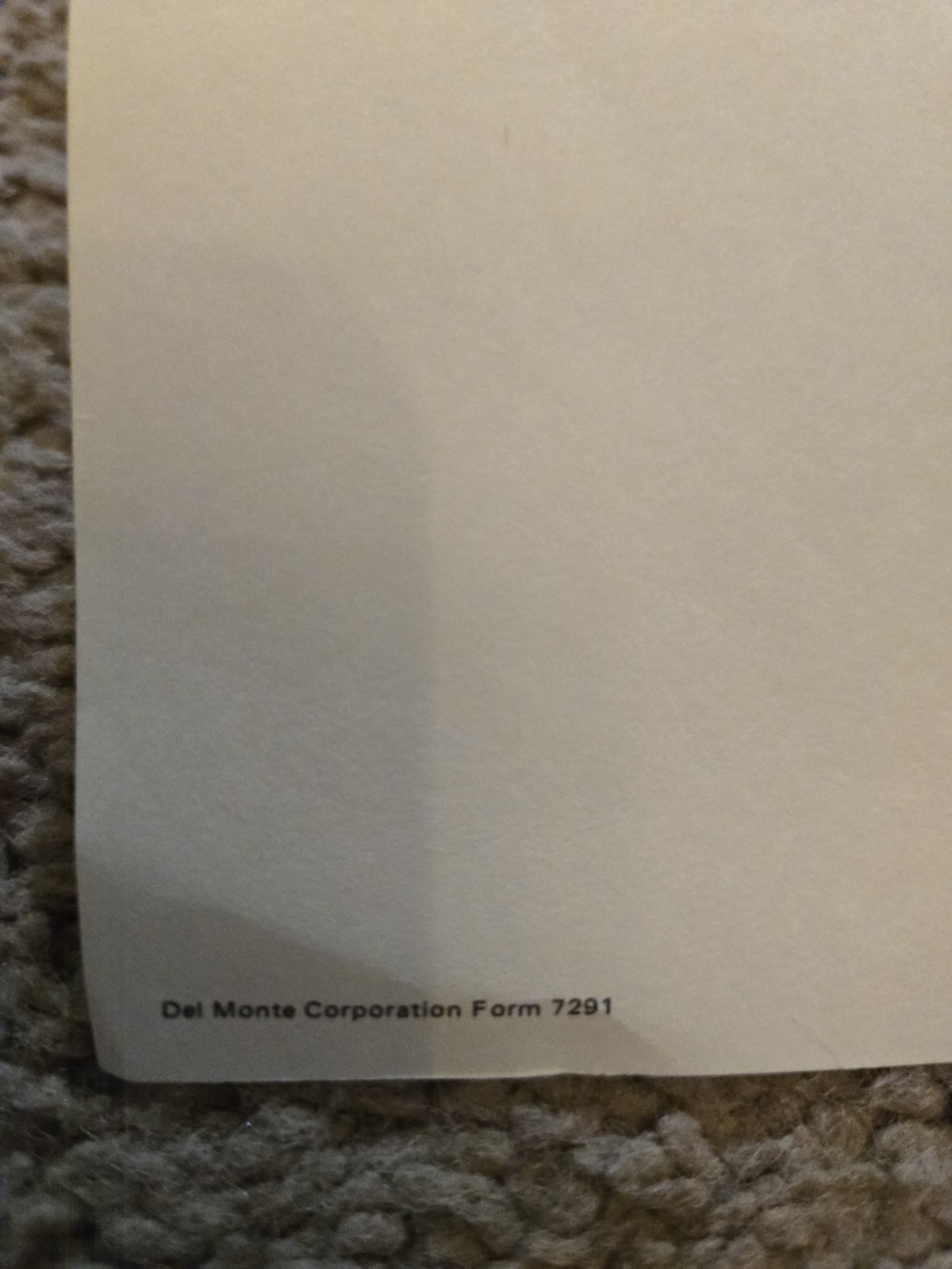 Large 2 Sided 1972 Del Monte Round Up Supermarket Advertising Poster 35×25(1/2)