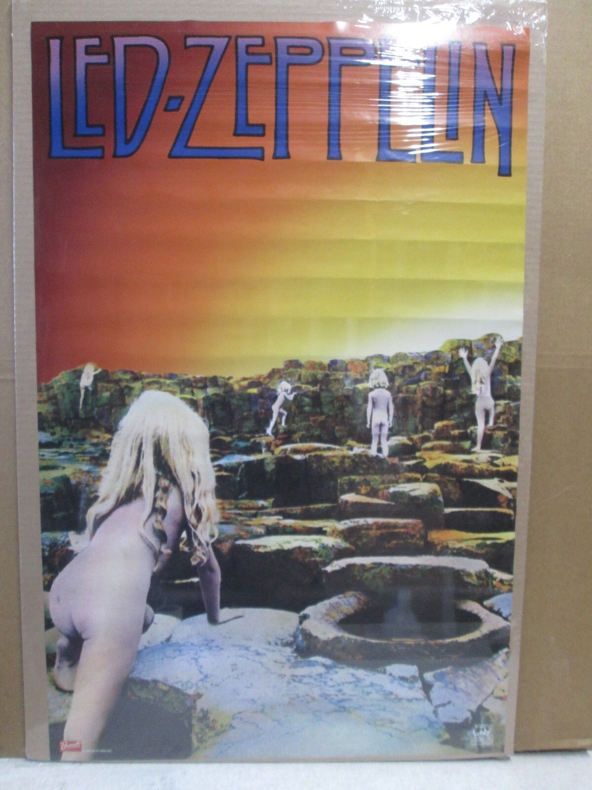 Vintage Led Zeppelin houses of the holy 2003 Poster 21120