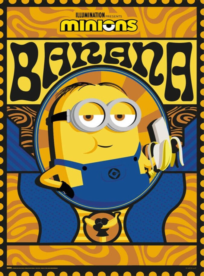 MINIONS – BANANA POSTER 24×36 – 85968