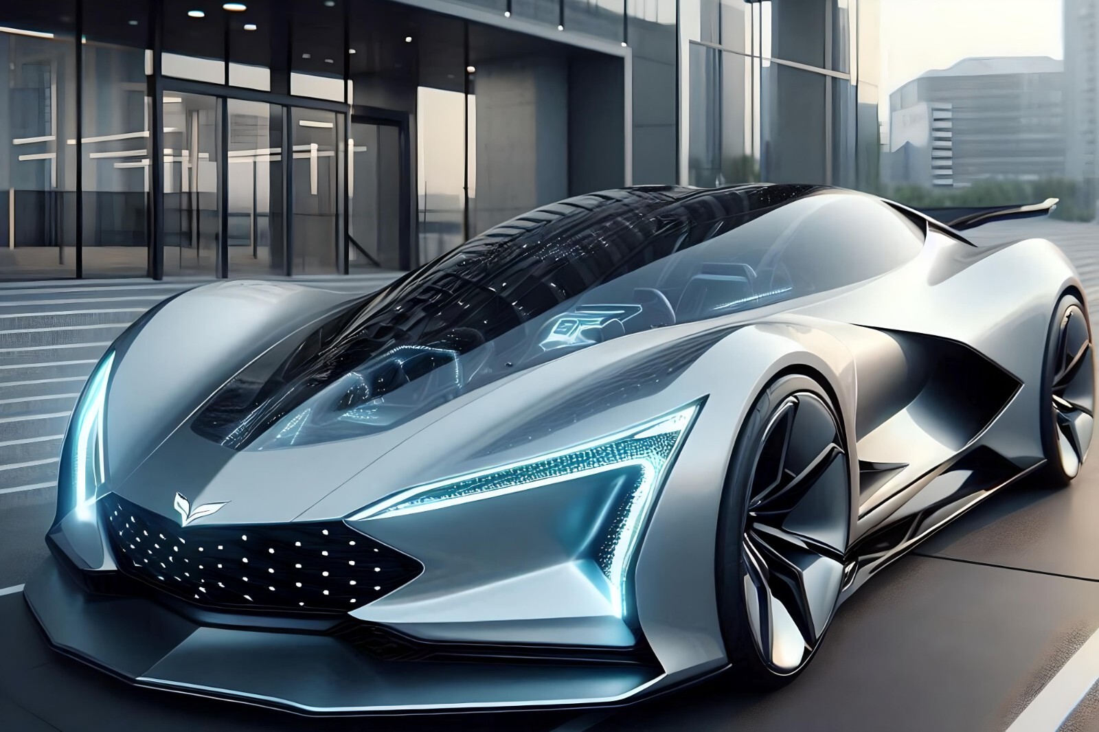 AI Chevy Corvette concept | POSTER 24 X 36 INCH | sports car
