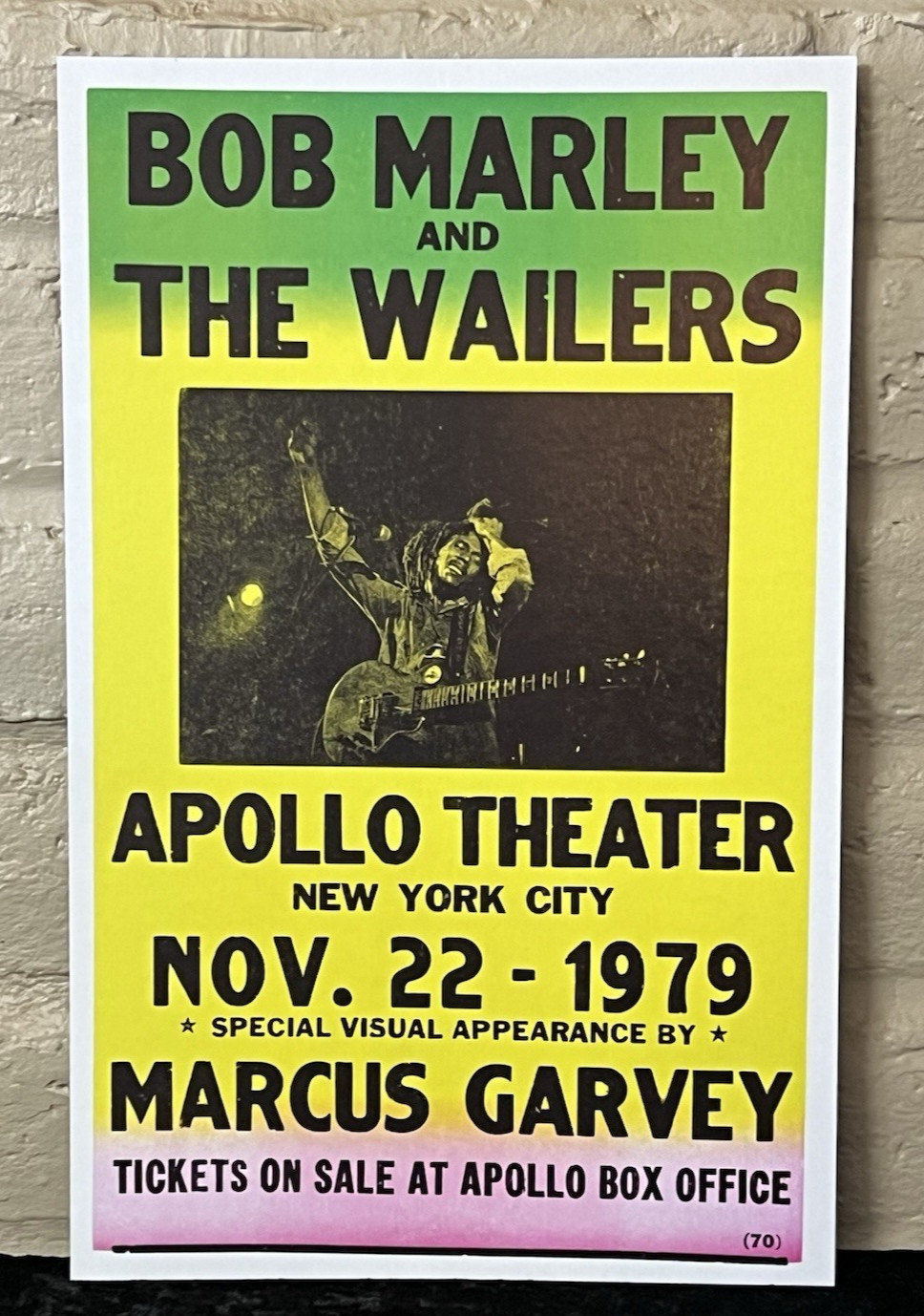 Bob Marley 14″ X 22″ Nostalgic Poster Art printed on Heavy Card Stock