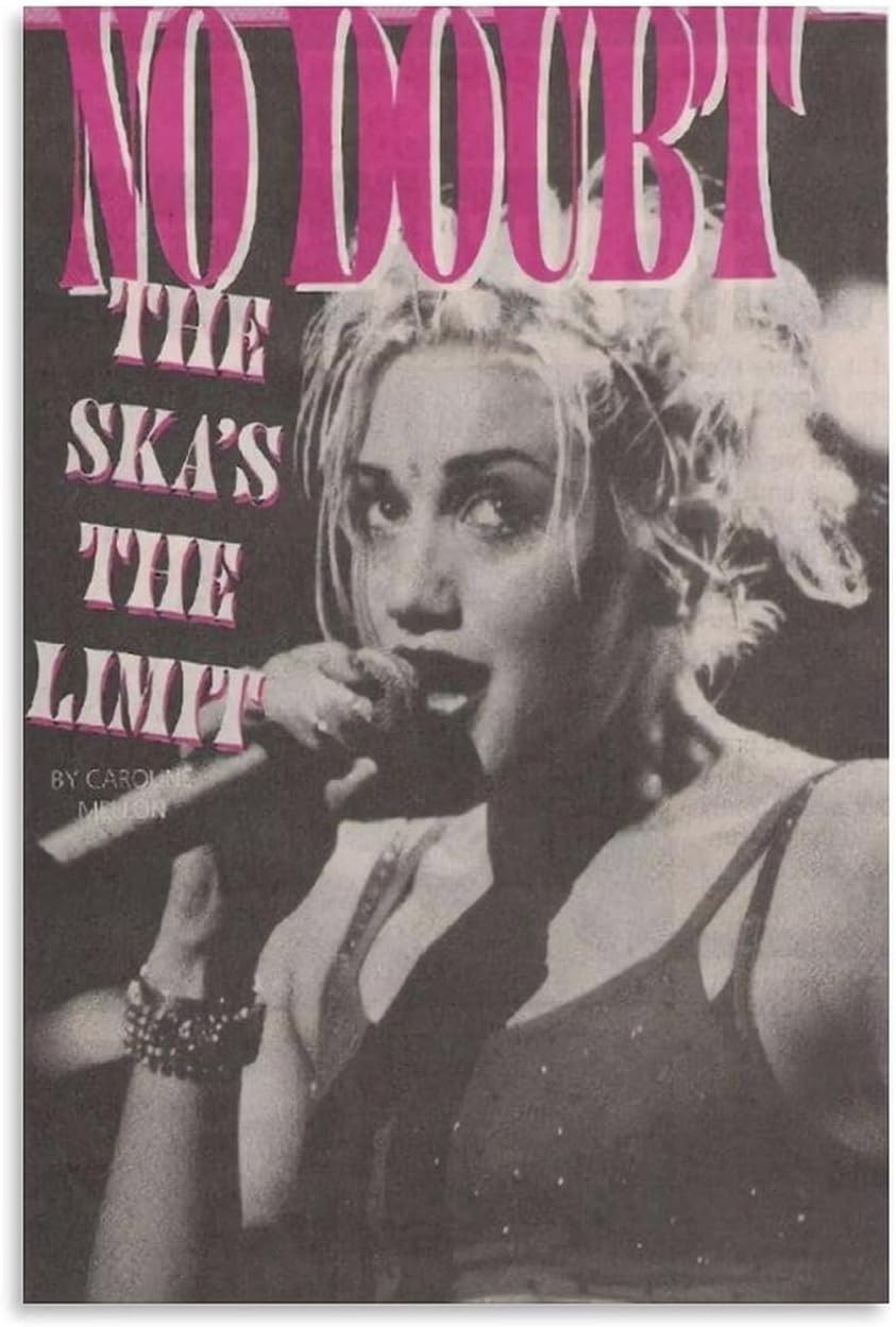 No Doubt By Gwen Stefani Poster Unframed 12×18 16×24 24×36