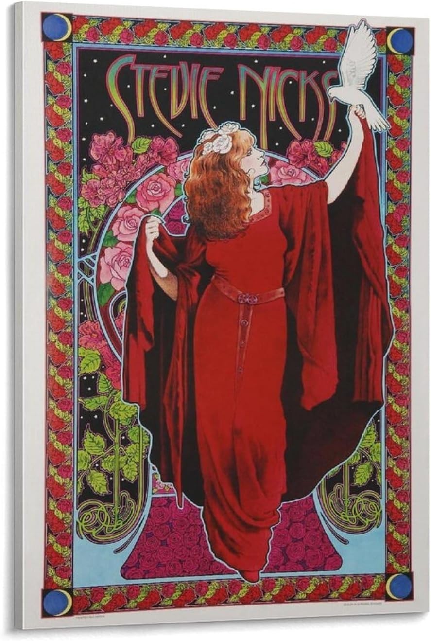 Stevie Nicks Concert Cover Singer Poster Unframed 3sz