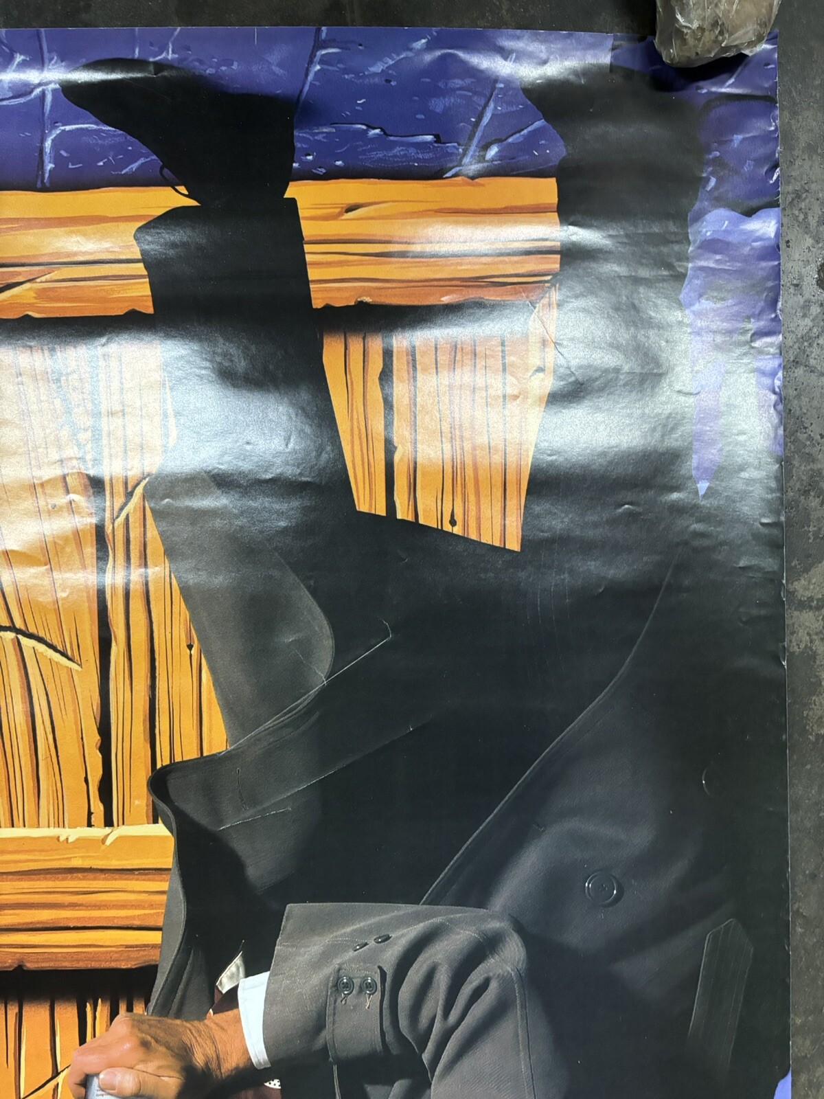 Coors light Howloween headquarters promo displayed Poster Vintage 1990 C2553