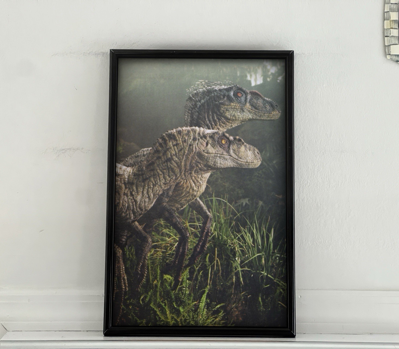Jurassic Park Velociraptors Raptors Movie Poster