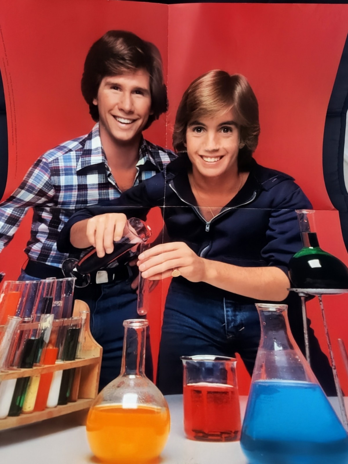 Vtg 1978 Frank Joe Hardy Boys Shaun Cassidy Parker Stevenson Tiger Beat Poster