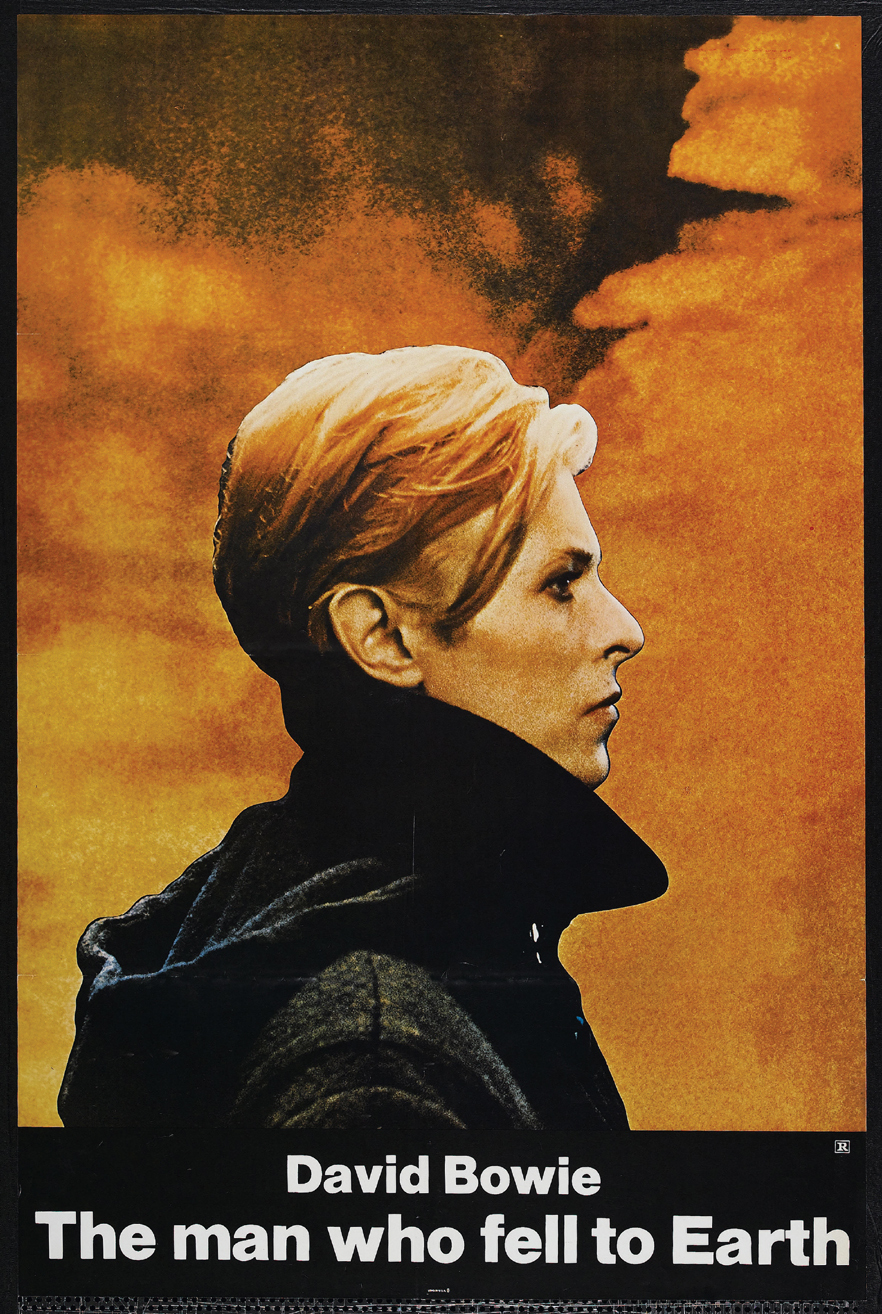 The man who fell to Earth David Bowie movie poster print 3