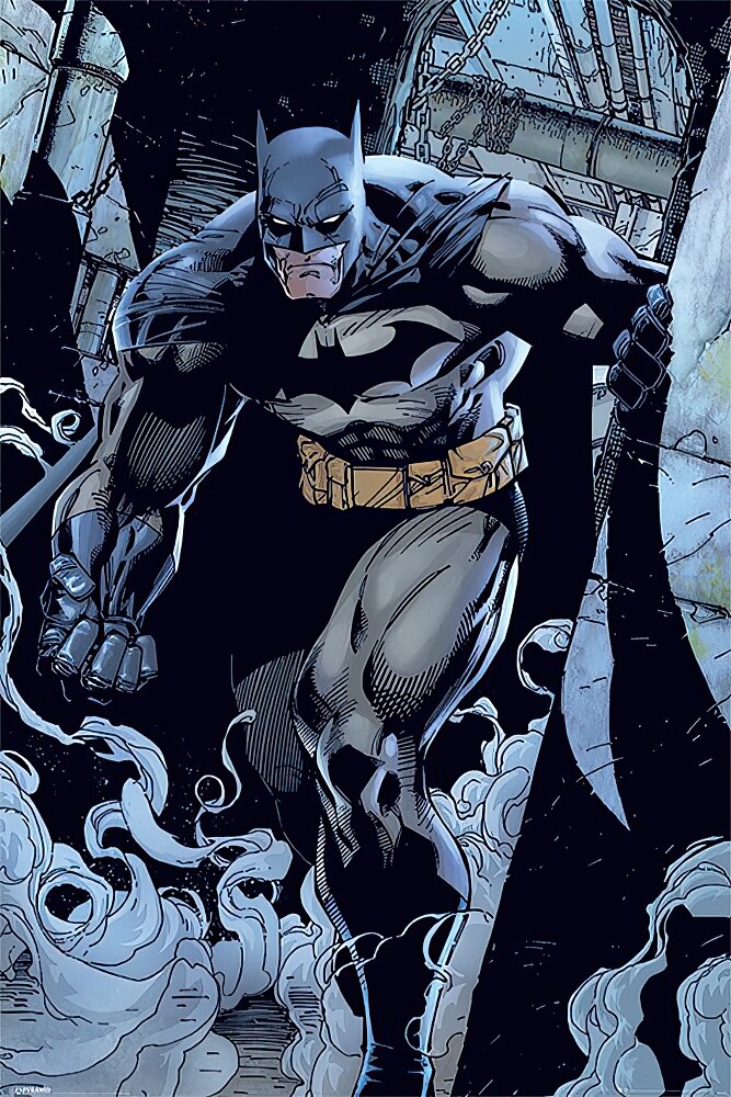 Batman: The Dark Knight – Comic Poster / Print (On The Prowl / Smoke)