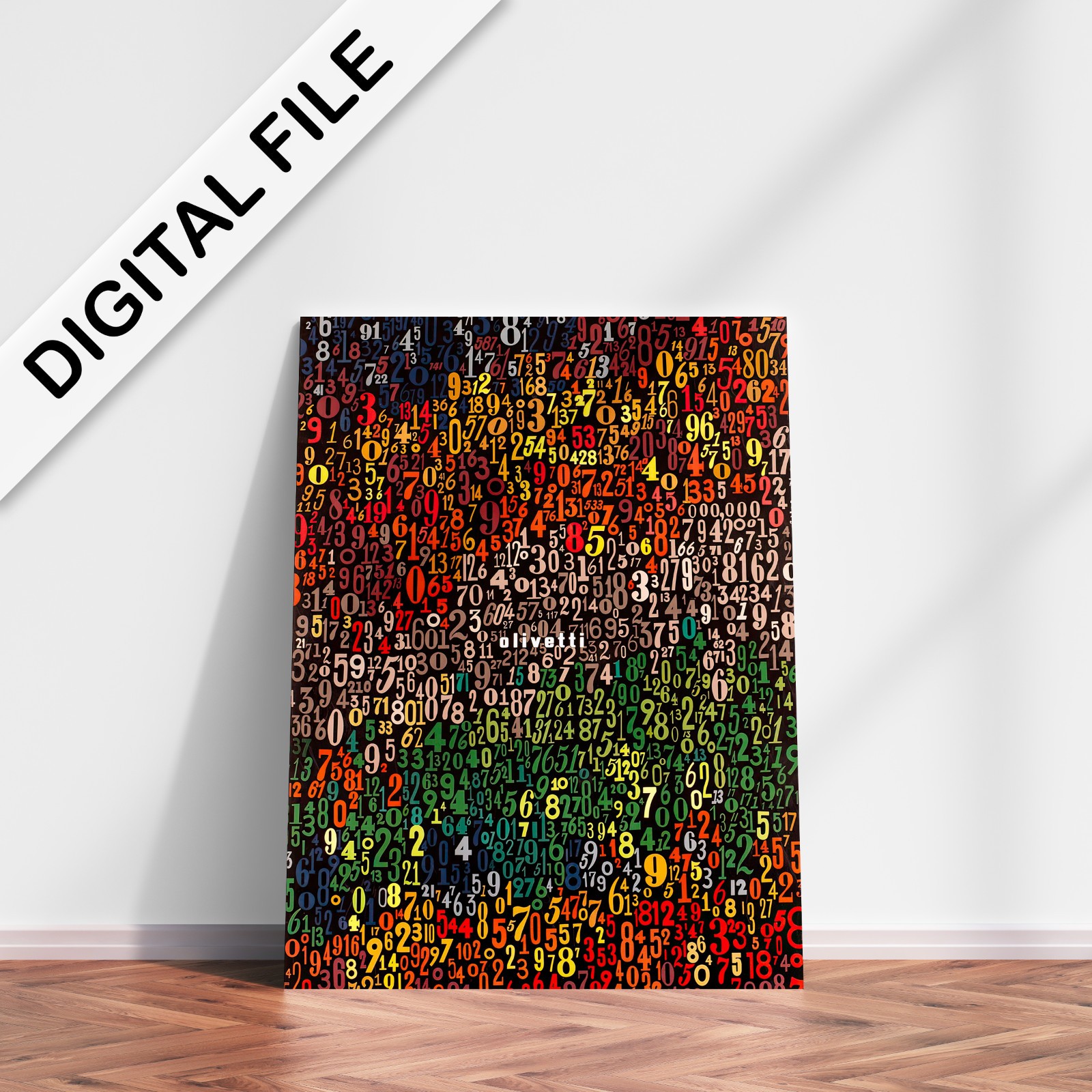 Giovanni Pintori Olivetti 1949 – HQ digital file ready to print