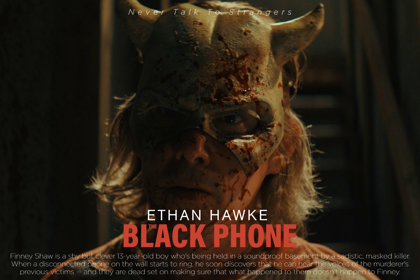 The Black Phone CUSTOM Movie Poster *FREE SHIPPING*