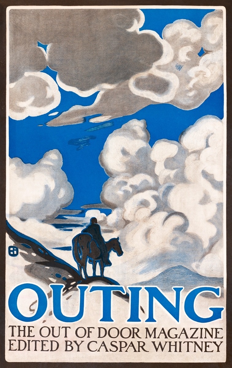 Outing 1902 Edward Penfield Vintage Magazine Poster Print Wall Art