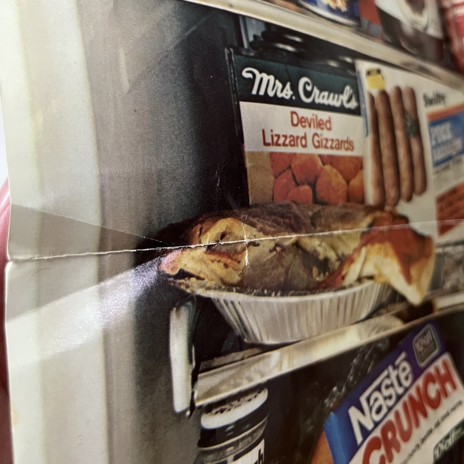 Vtg 1977 Wacky Packages Poster 18″x24″ Xerox Refrigerator Food Spoof/Parody/Gag