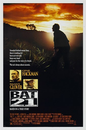 vietnam war saga BAT 21 movie poster 1987 GENE HACKMAN DANNY GLOVER 20×30