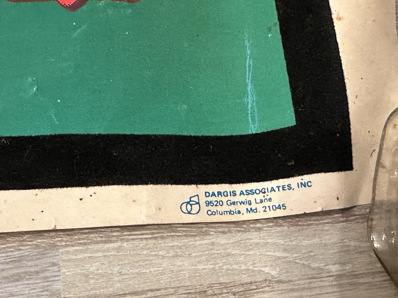 Heckle & Jeckle Blacklight Poster 1976 Terrytoons Dargis Associates