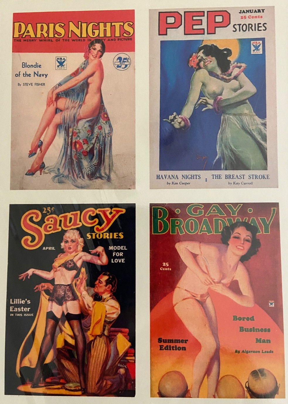 2 diff spicy uncut card sheet limited edition magazine covers bad girl risqué