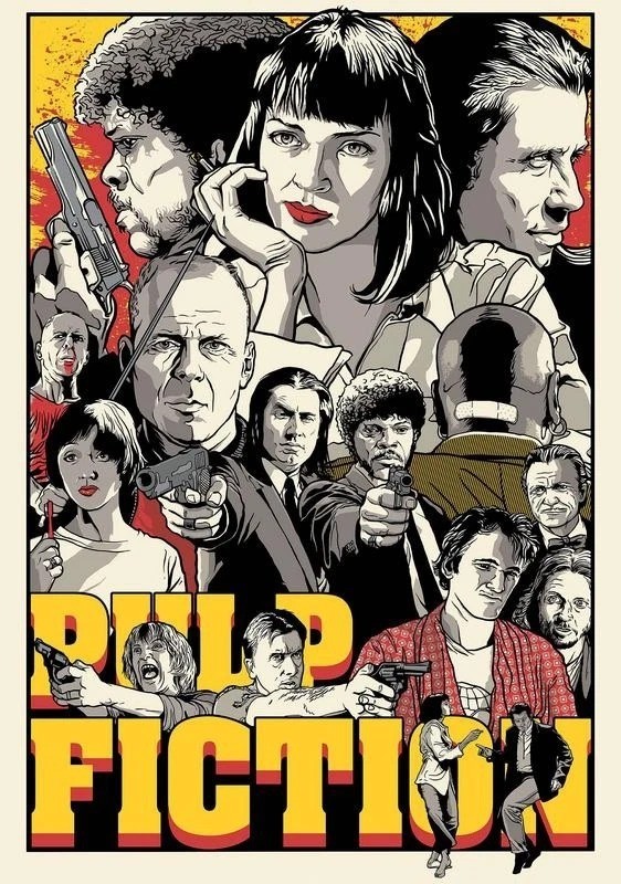 Pulp Fiction Movie Poster