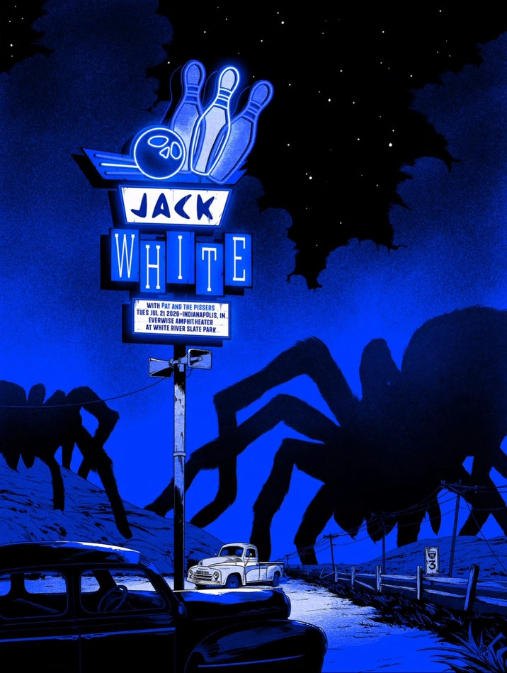 Jack White in Indianapolis IN July 21 2026 Poster