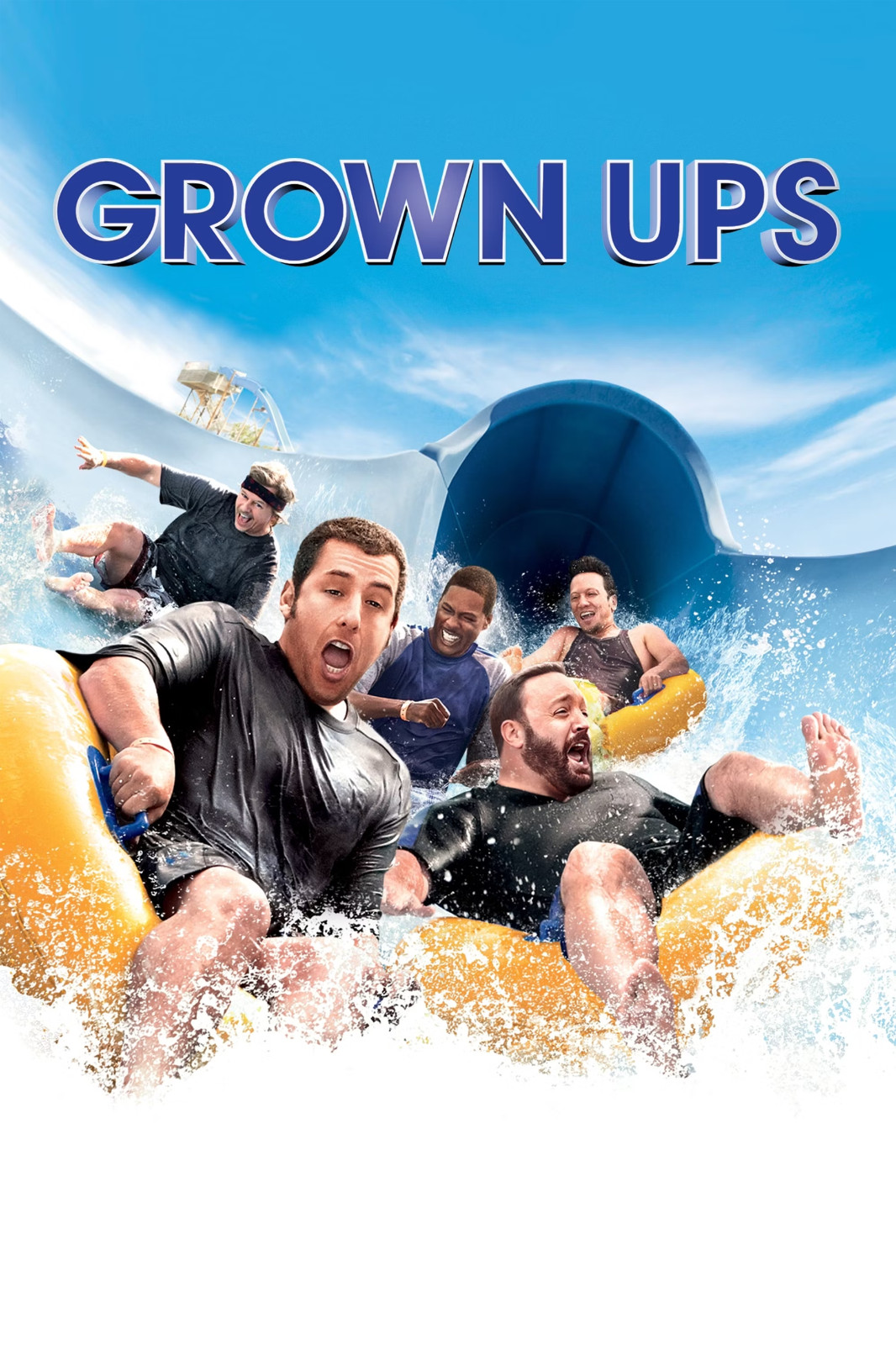 Grown Ups Movie Poster Adam Sandler Kevin James David Spade