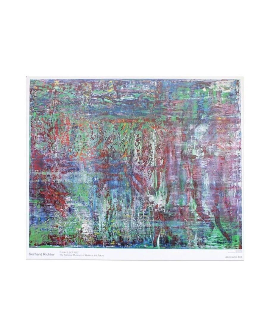 Gerhard Richter Exhibition Poster National Museum of Modern Art Tokyo 3
