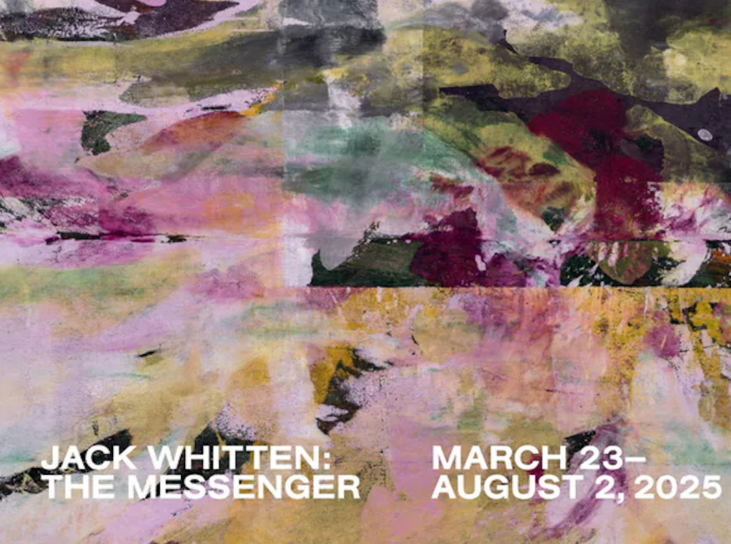 Authentic MOMA Exhibition Poster | Jack Whitten: “The Messenger” 22 x 28 inch