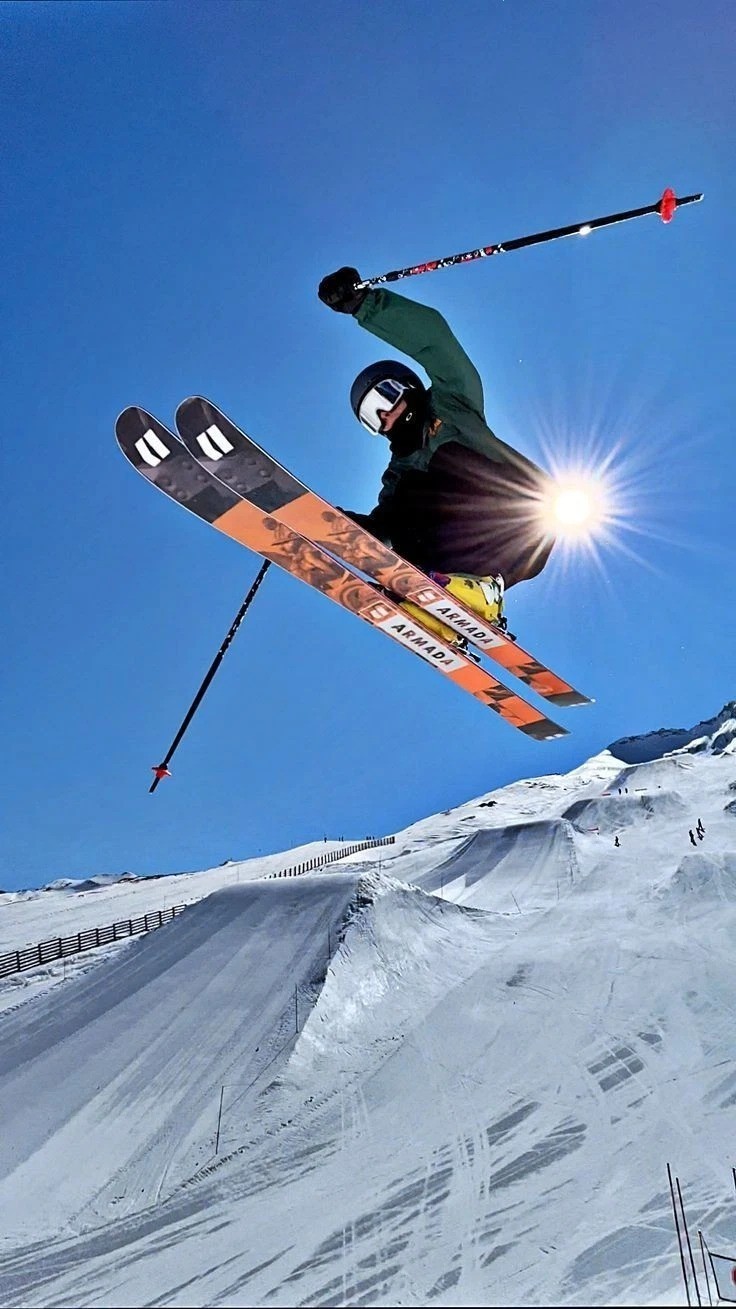 Ski Jump Extreme Winter Sports Poster, Home Decor