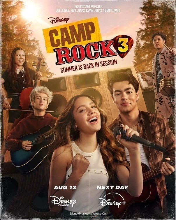Camp Rock 3 – Summer Is Back In Session Movie Poster, Home Decor