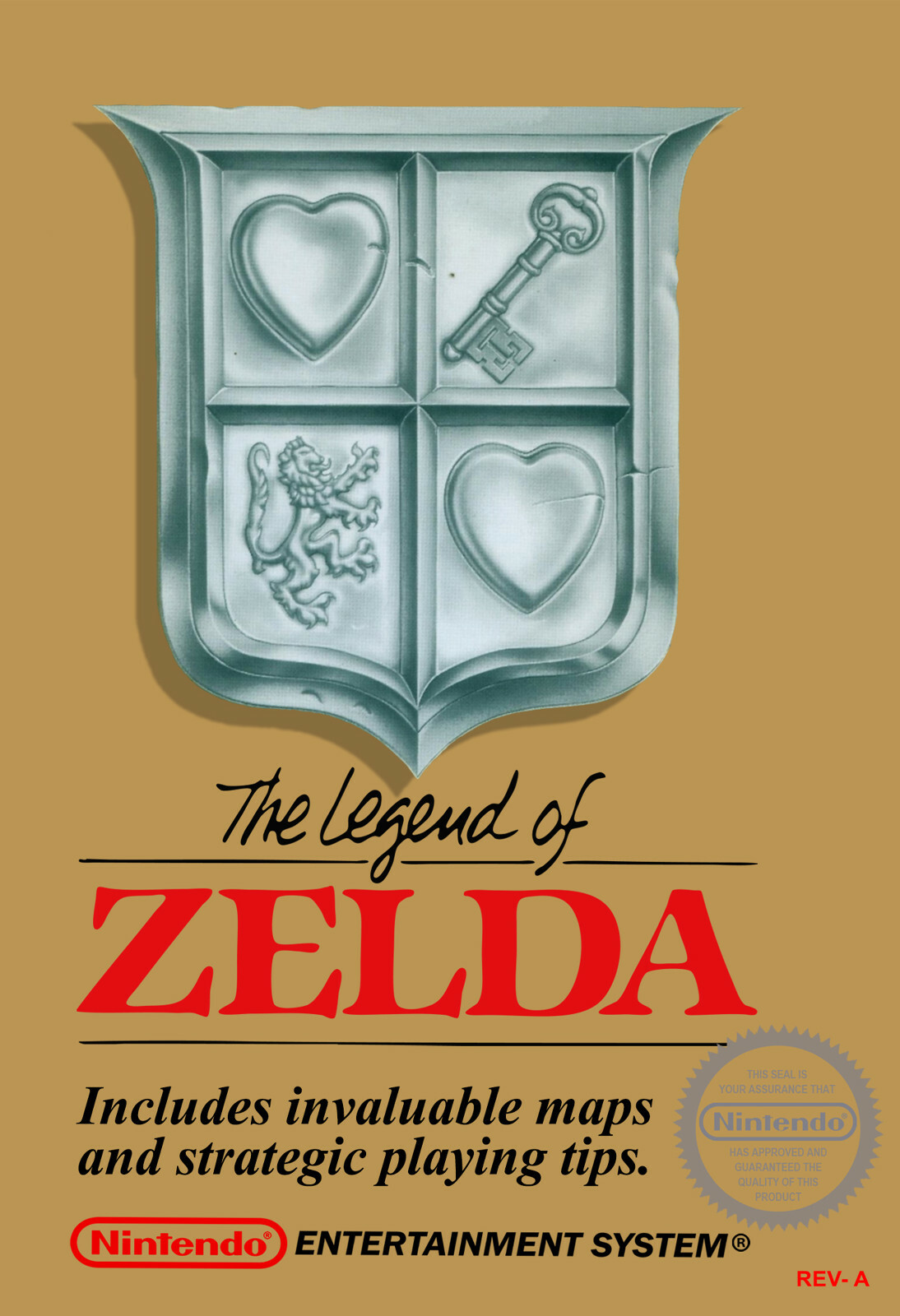 Zelda Legend of Link II Adventure Video Game Poster 11×17
