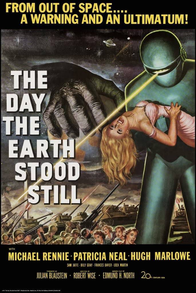 The Day the Earth Stood Still by Robert Wise 1951 Movie Poster 24X36