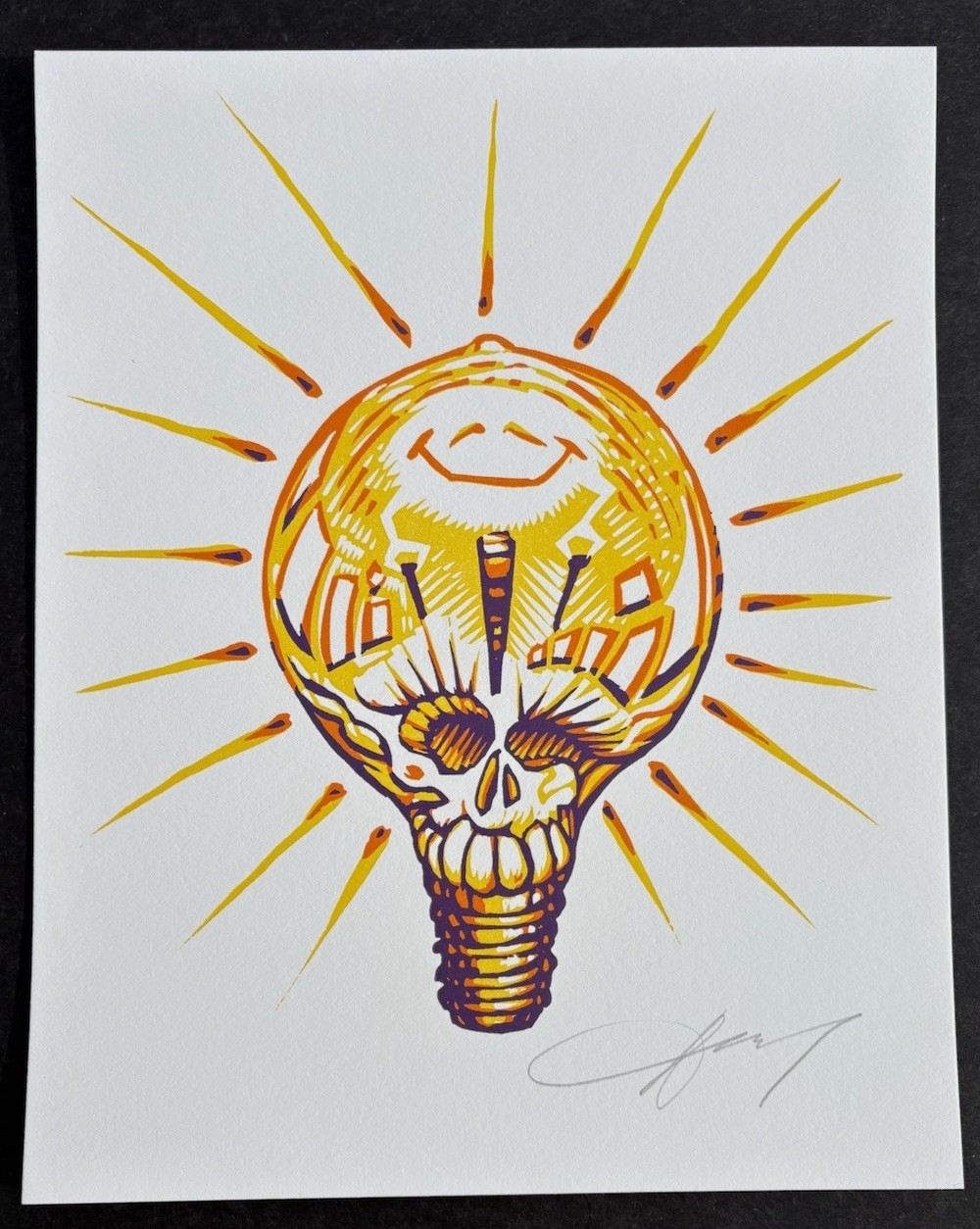 “Turn On” 10”x8” 2024 Open Studio Art Print By AJ Masthay Limited Edition