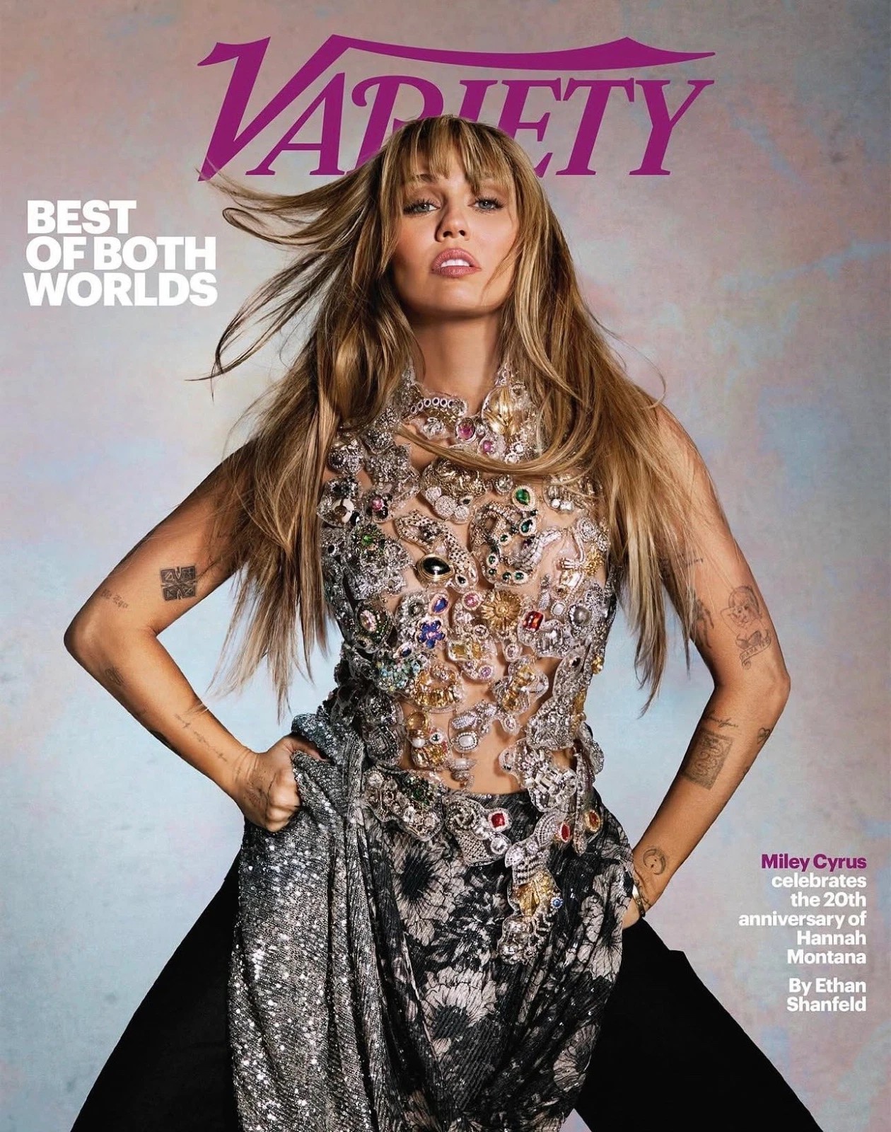 Miley Cyrus Variety Cover Poster – Hannah Montana 20th Anniversary