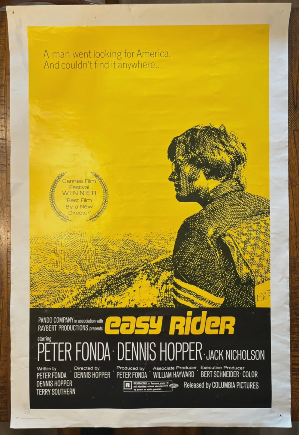 EASY RIDER Movie (2007) – Wall Poster 27″ x 41″ – Very Nice Cond.