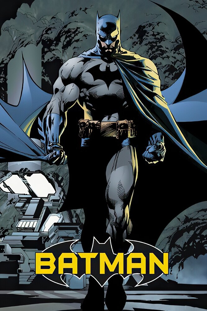 Batman – Comic Poster / Print (The Dark Knight Walking) (Size: 24″ X 36″)