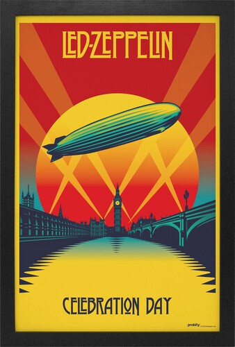Led Zeppelin – Led Zeppelin – Celebration Day – 11×17 Framed Print With Gel-Coat