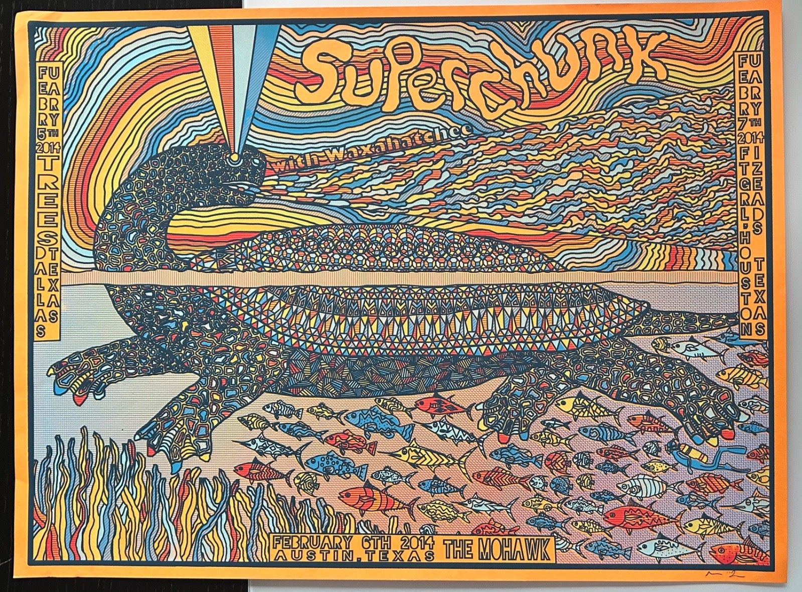Superchunk Dallas & Houston 2014 by Michael Fuchs