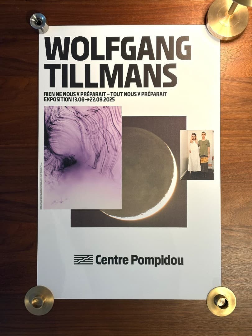 Wolfgang Tillmans Offset Print Exhibition Poster Size H 23.6 x W 15.7 in