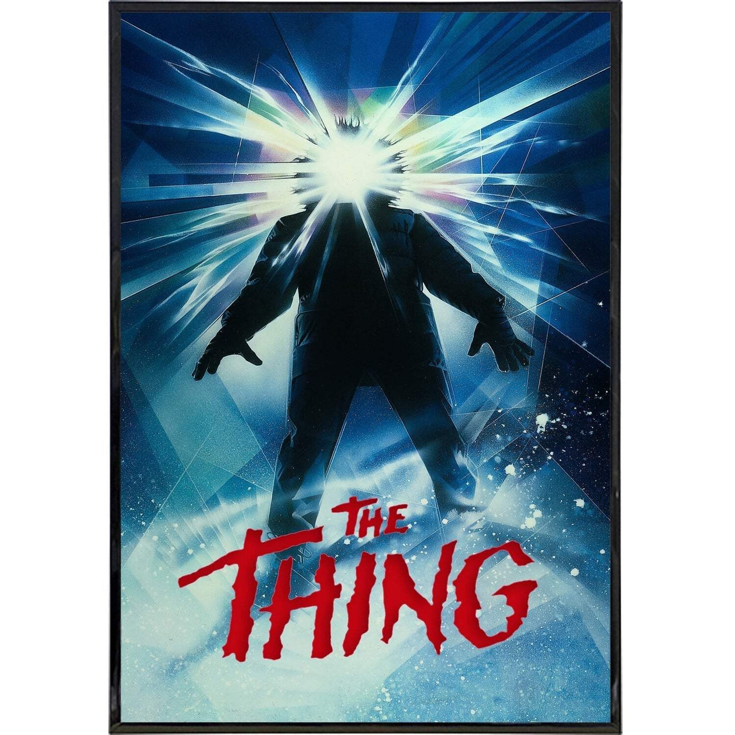 The Thing Sci-Fi Cult Film 1982 Horror Poster Print John Carpenter Art 11X17″