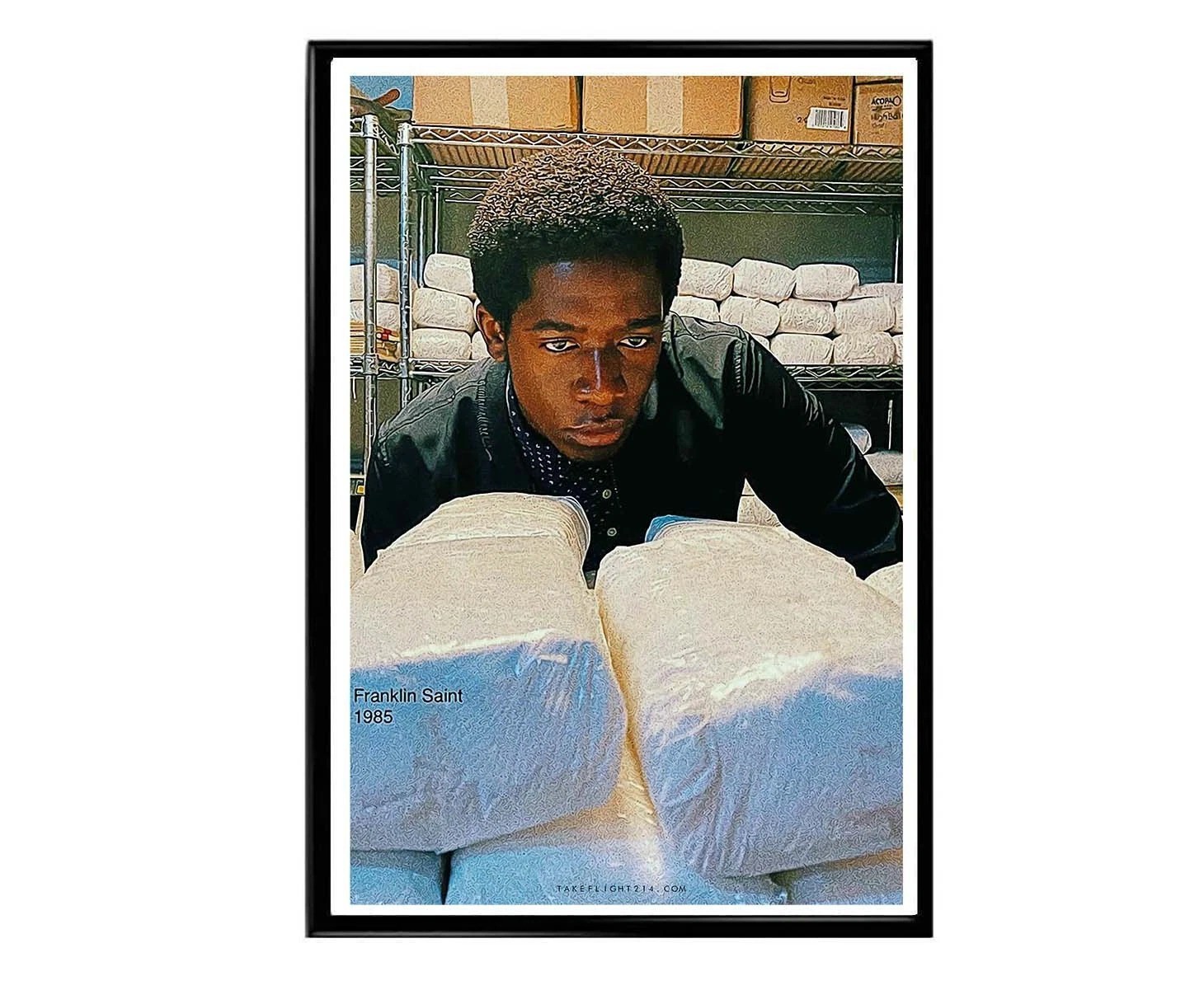 Snowfall Franklyn Saint TV Show Poster Pop Culture Famous