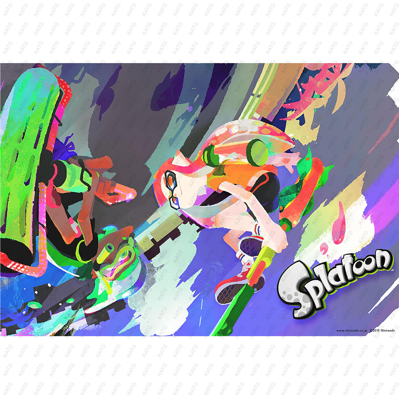 Splatoon Poster High Quality 4×6 8.5×11 11×17 13×19