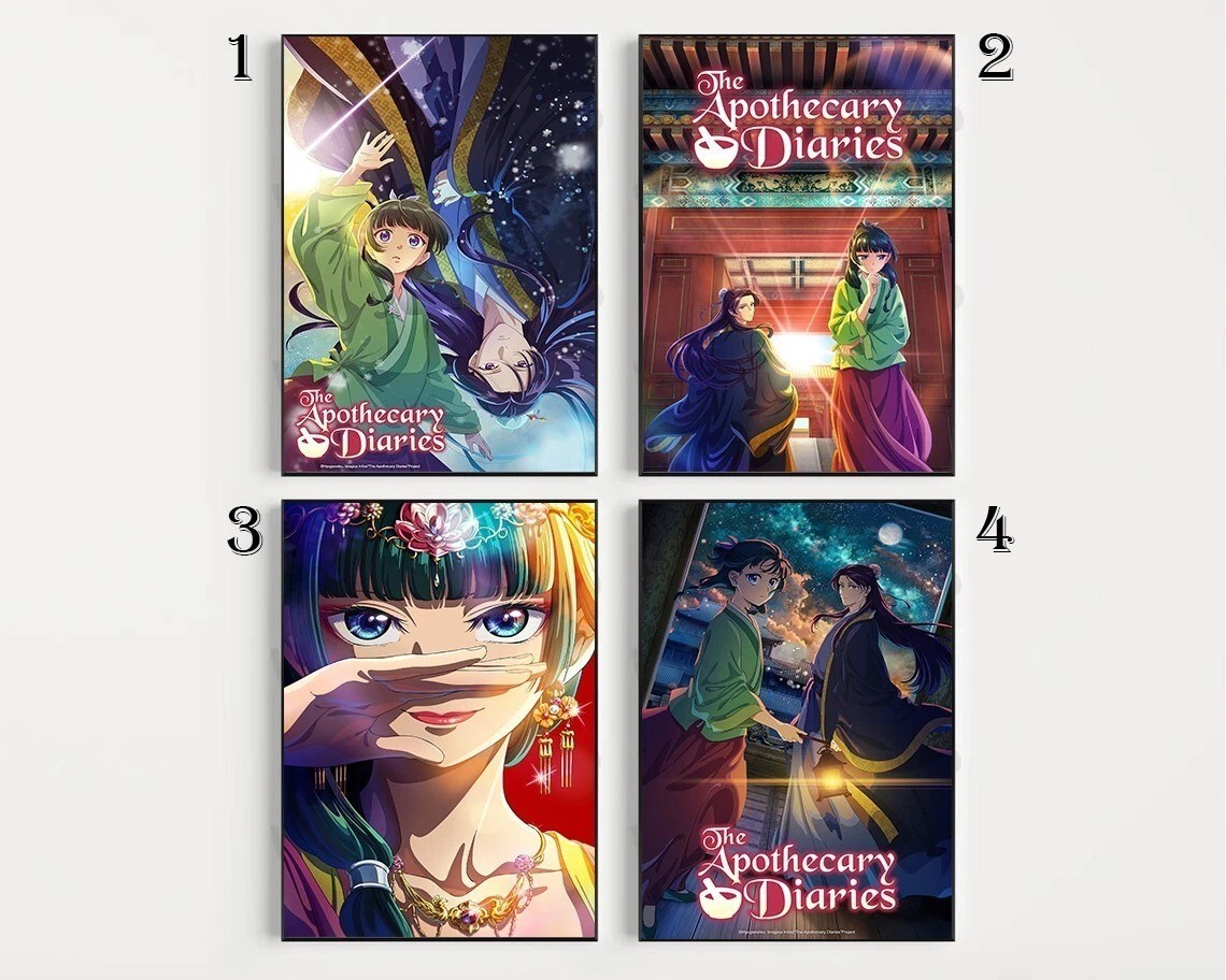 The Apothecary Diaries Fantasy Anime Art Poster Collection