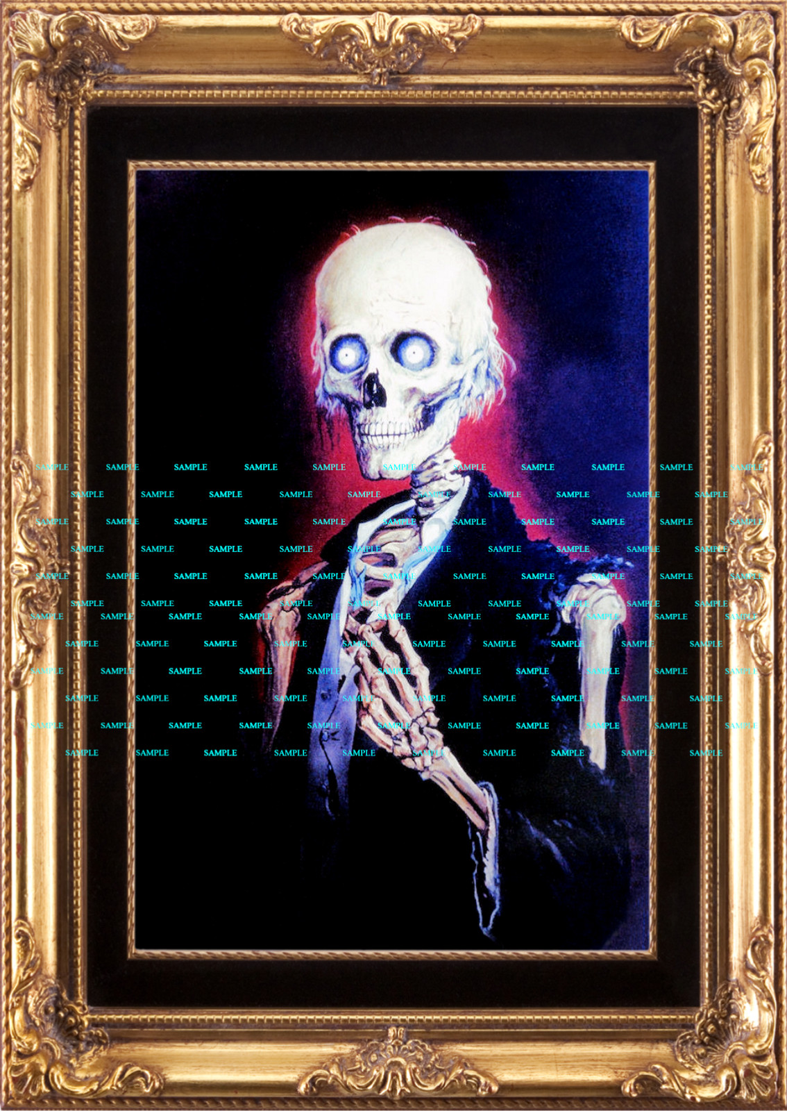 Disney Haunted Mansion Master Gracey 11″ x 15.5″ Collector’s Painting Poster