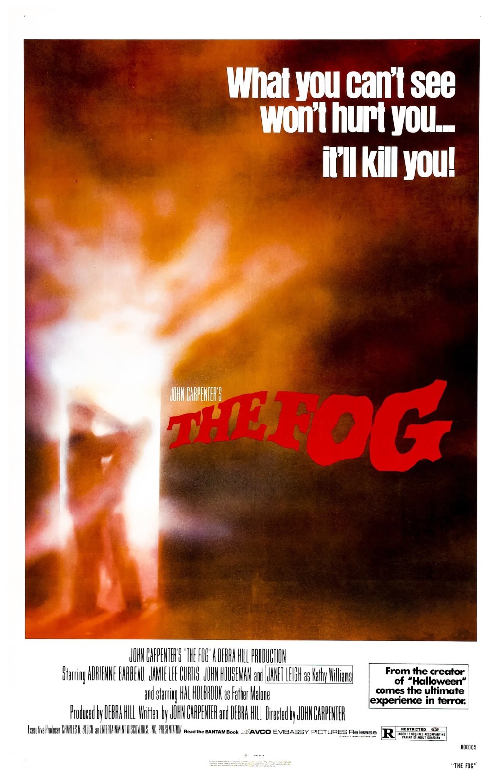 The Fog movie poster (a) – 11 x 17 inches – John Carpenter