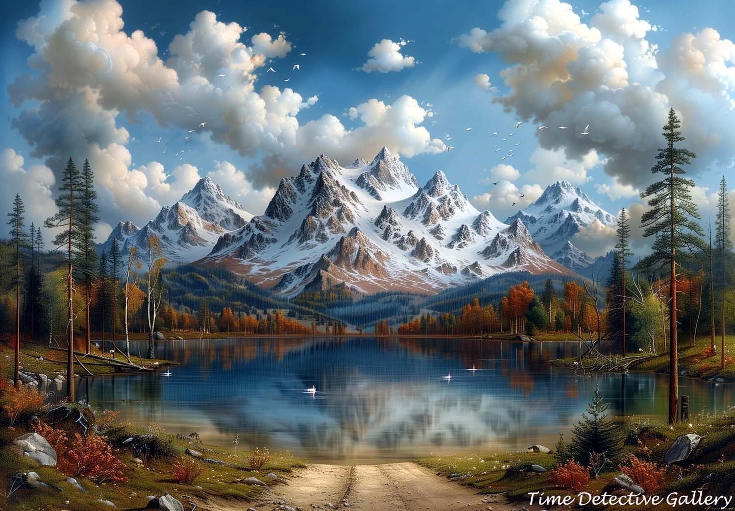 Serene Landscape #5 – Poster Available in 5 Sizes