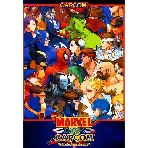 Marvel vs. Capcom High Quality Poster 4×6 8.5×11 8×10 11×17 13×19