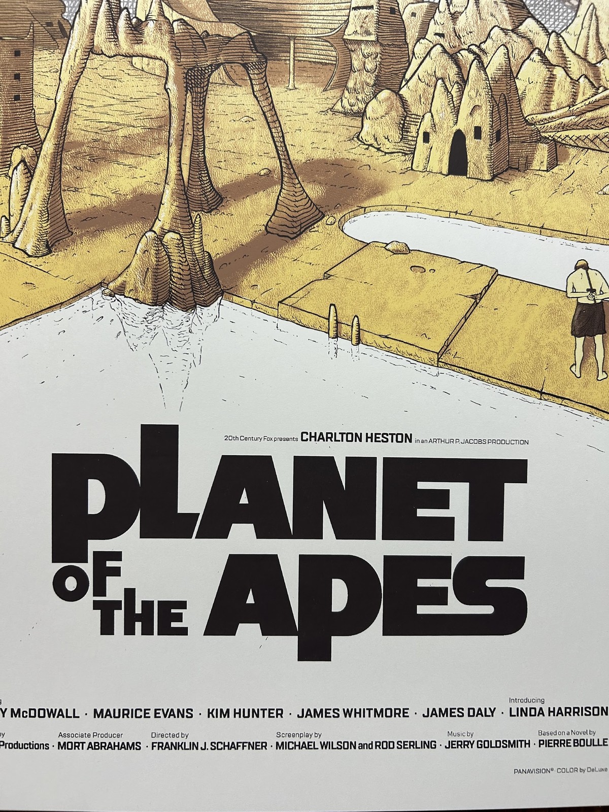 Planet of the Apes Mondo 24×36 Poster Cristian Eres Limited Edition Screen Print