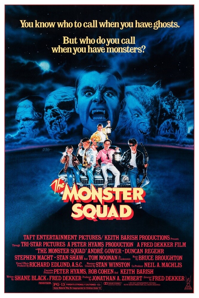 THE MONSTER SQUAD MOVIE POSTER 11″X17 OR 12″X18″ BUY ANY 2 GET ANY 1 FREE!