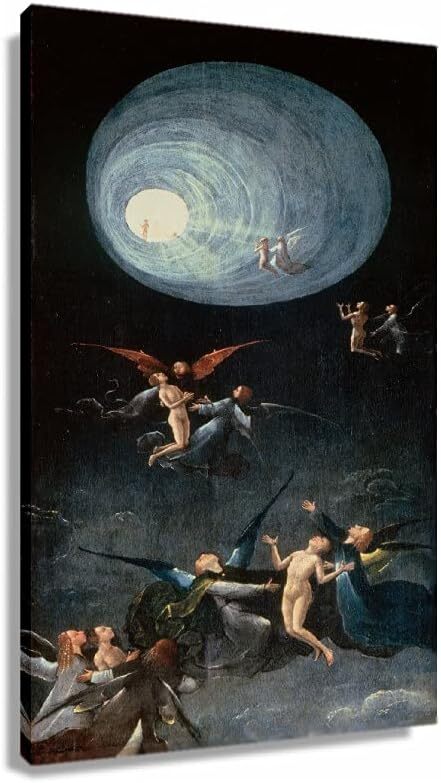Hieronymus Bosch Ascent of The Blessed Northern Renaissance Poster Living Room