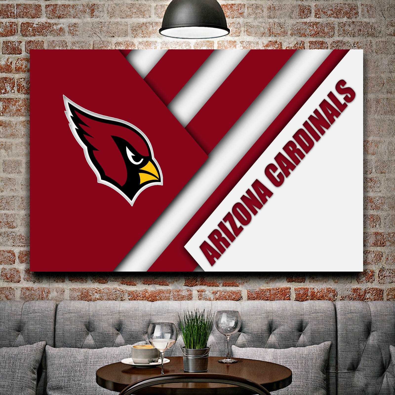 Arizona Cardinals NFL Team Football Home Decor Art Print EXTRA LARGE 66″x44″