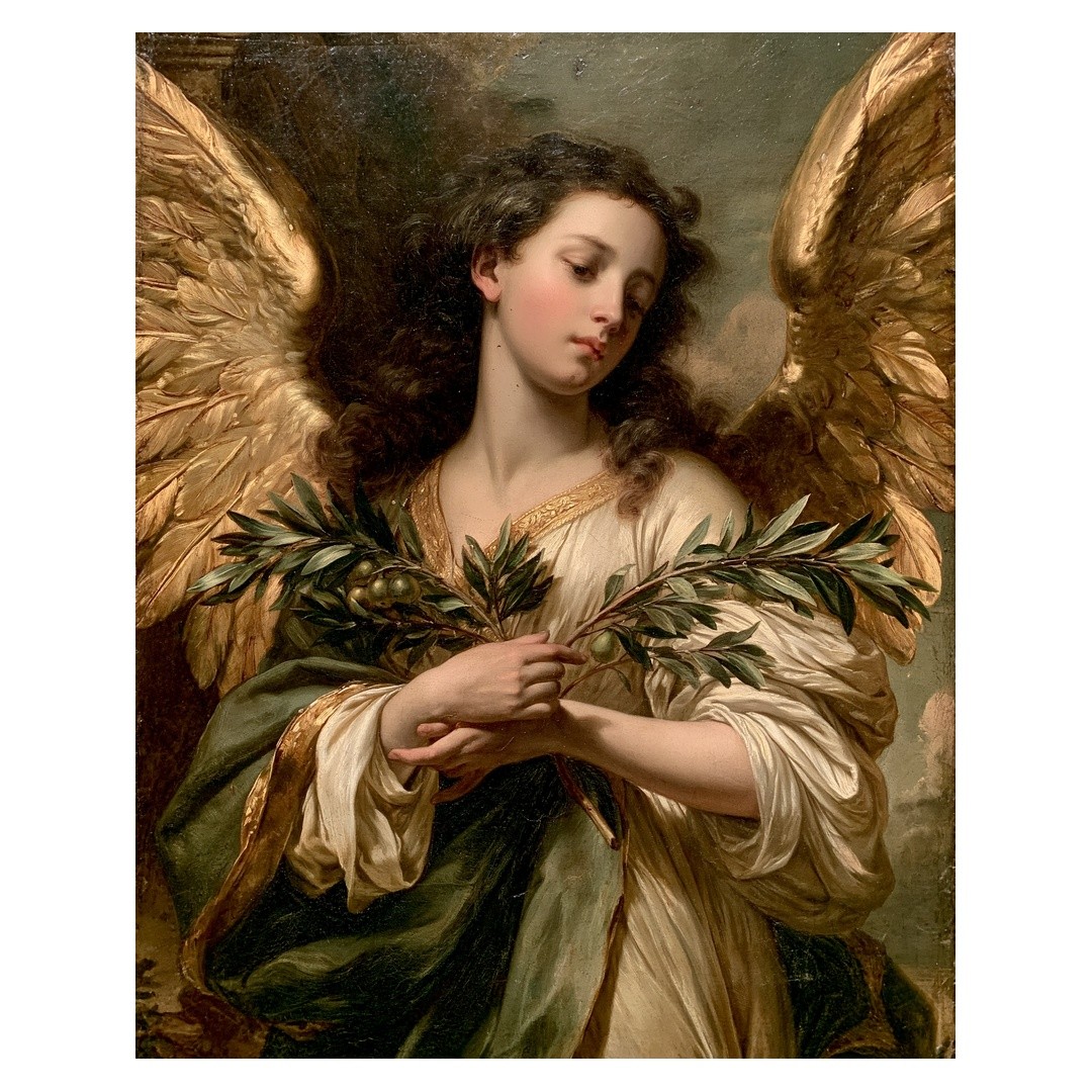 Angel Classical Poster | Serene Wall Art | Living Room Decor