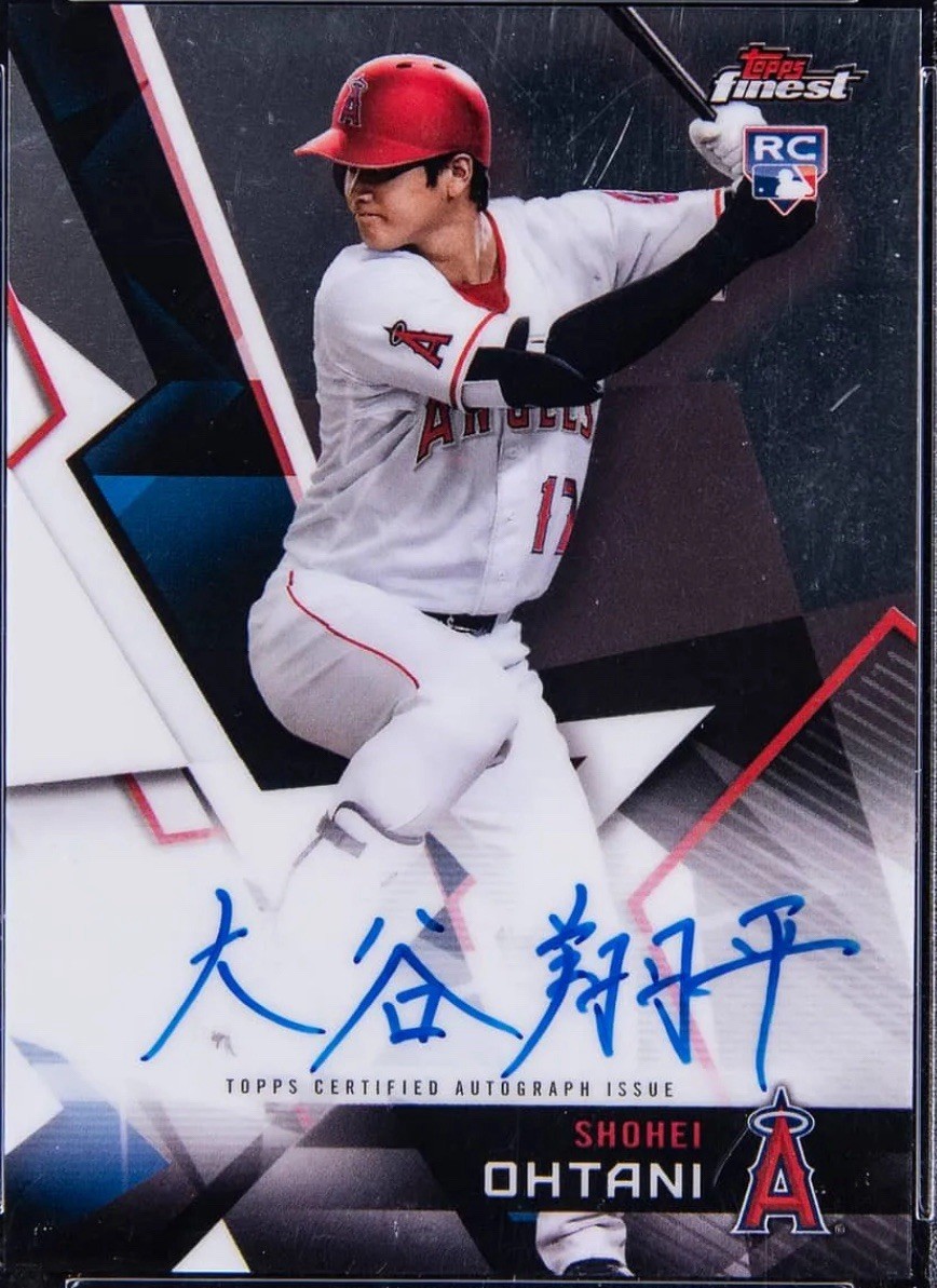 Shohei Ohtani Rookie Auto High End Acrylic Card Art Display