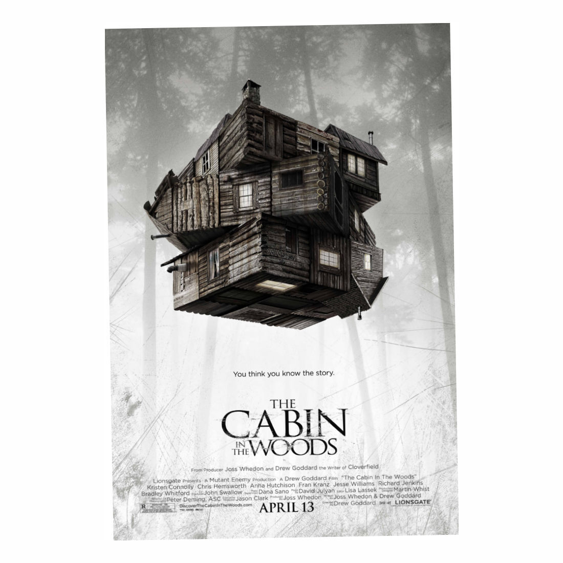 Cabin In The Woods Movie Poster 16″x24″ 16inx24in USA SELLER